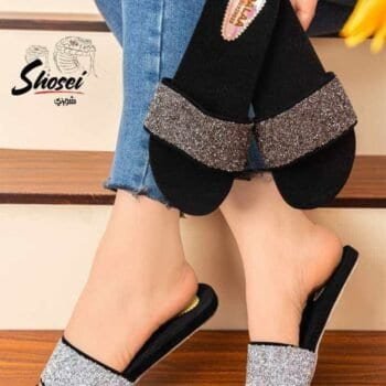 سليبر مخمل استراس