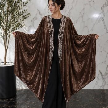 بيشت تطريز مخمل B2
